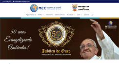 Desktop Screenshot of cursilhocg.com.br